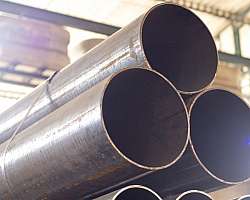 Tubo aço preto com costura Tubo aço preto com costura